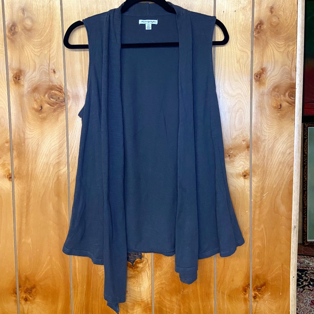 Dark Gray Kimono Tank American Eagle Size M